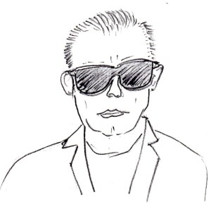 exaggerated sunglasses